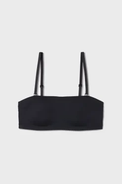 ETAM Sujetadores Invisibles|Sujetadores Deportivos·Sujetadores Invisibles|Sujetador bandeau de microfibra con aros NEGRO