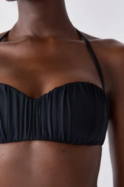 ETAM Bandeau|Sujetador bikini bandeu NEGRO