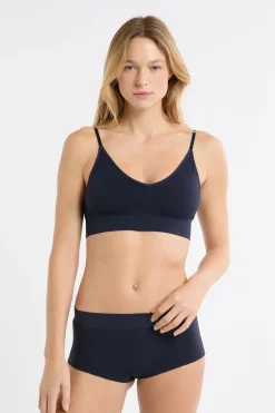 ETAM Bralette|Sin Aro|Sujetador bralette sin aros MARINO