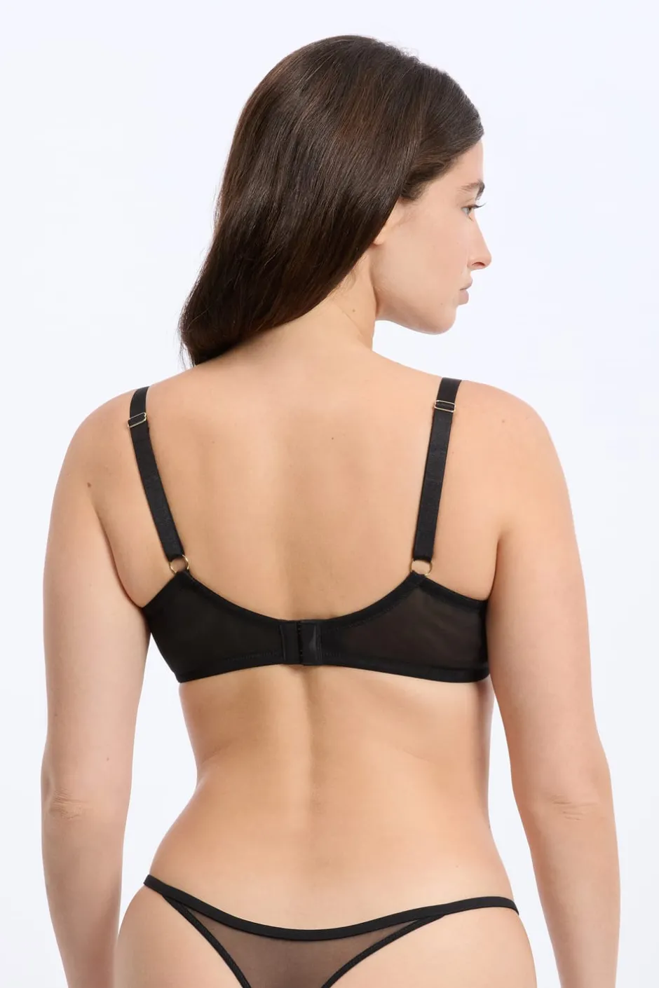 ETAM Sujetadores Talla Grande: Copas D-G|Sujetadores Sexy|Sujetador clásico NEGRO