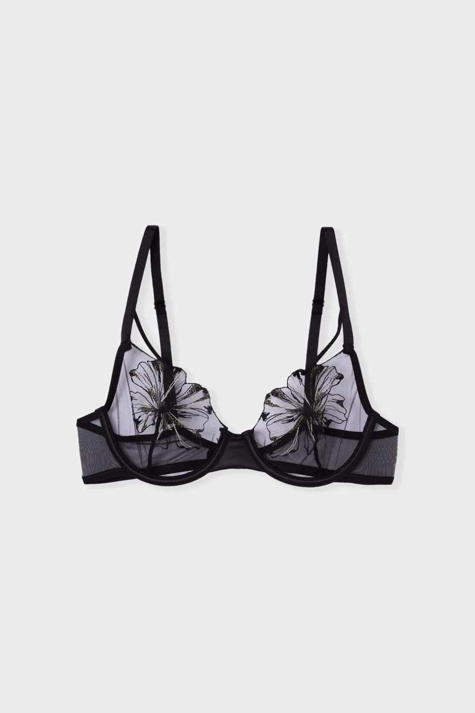 ETAM Sujetadores Talla Grande: Copas D-G|Sujetadores Sexy|Sujetador clásico NEGRO