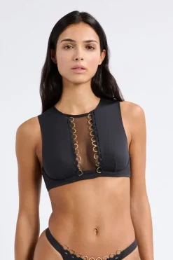 ETAM Sujetadores Talla Grande: Copas D-G|Sujetadores Sexy|Sujetador con aros de microfibra NEGRO