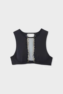 ETAM Sujetadores Talla Grande: Copas D-G|Sujetadores Sexy|Sujetador con aros de microfibra NEGRO