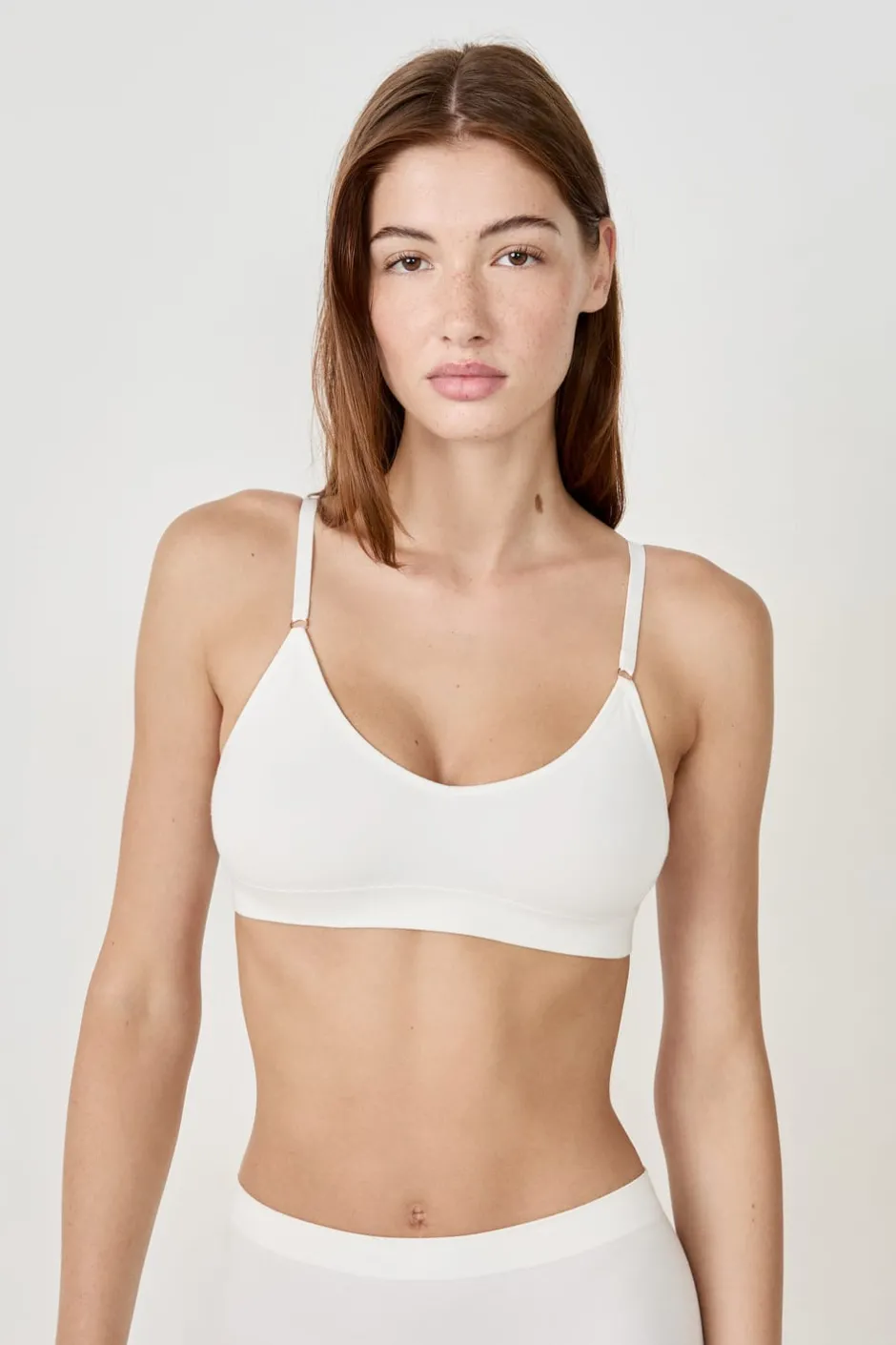 ETAM Lencería De Novia|Bralette|Sujetador de algodón de máxima comodidad CRUDO