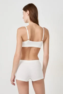 ETAM Lencería De Novia|Bralette|Sujetador de algodón de máxima comodidad CRUDO