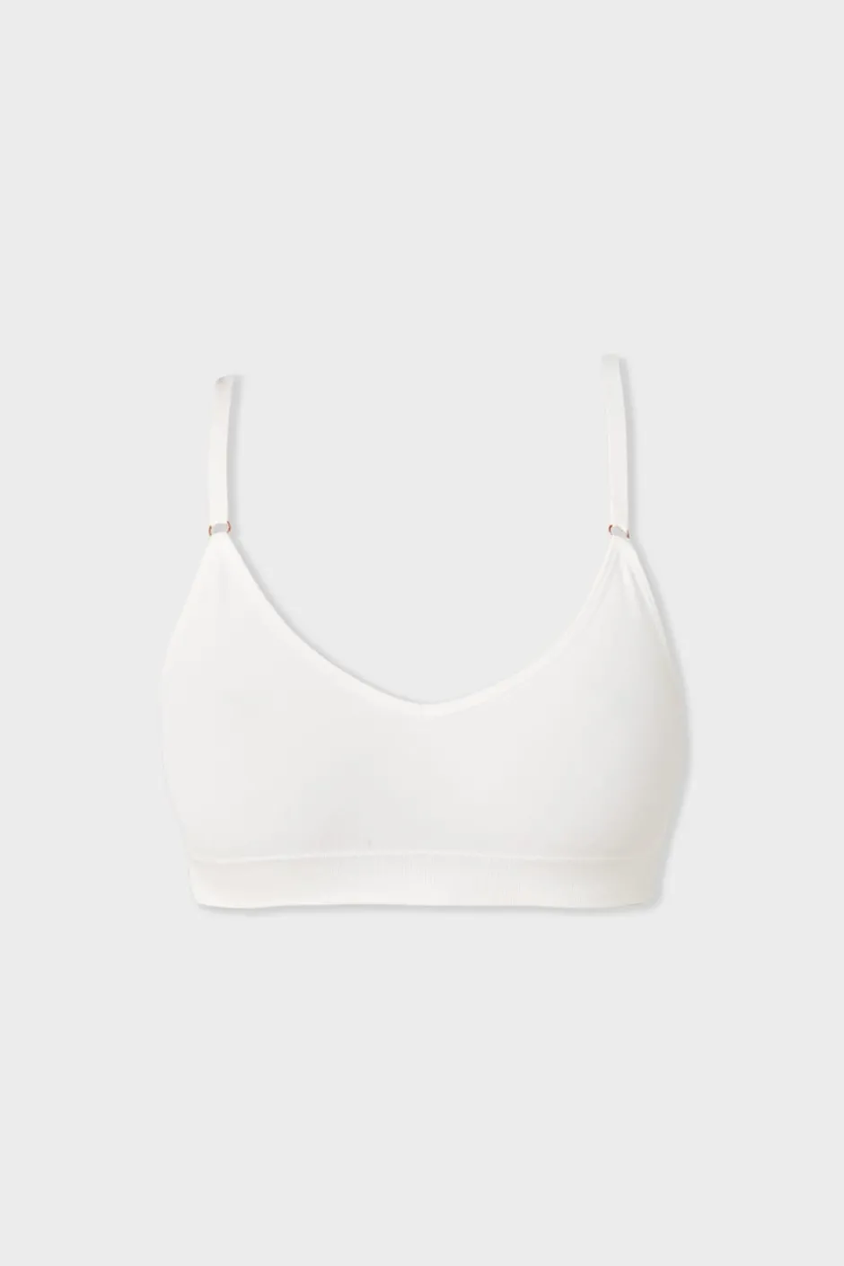 ETAM Lencería De Novia|Bralette|Sujetador de algodón de máxima comodidad CRUDO