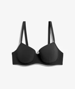 ETAM Con Aro|Sujetador de bikini de copa fina NEGRO