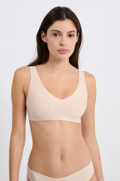 ETAM Bralette|Sin Aro|Sujetador de microfibra C.BEIGE
