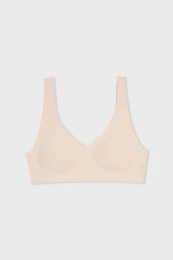 ETAM Bralette|Sin Aro|Sujetador de microfibra C.BEIGE