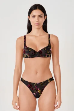 ETAM Sujetadores Talla Grande: Copas D-G|Balconette|Sujetador estampado NEGRO