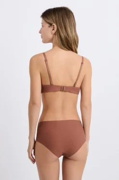 ETAM Sujetadores Invisibles|Sujetadores Deportivos·Sujetadores Invisibles|Sujetador Nº 2 - Push-up escote pronunciado MARRON