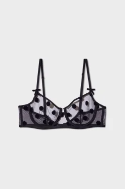 ETAM Sujetadores Talla Grande: Copas D-G|Bustier|Sujetador Nº 9 - Balconet NOIR
