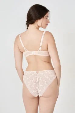 ETAM Lencería De Novia|Sujetadores De Encaje|Sujetador N. 4 - Copas finas ROSA CLARO