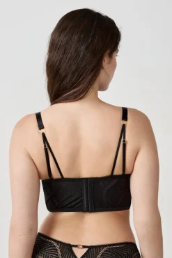 ETAM Sujetadores De Encaje|Bustier|Sujetador N.9 - Balconnet bustier NEGRO