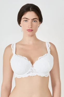 ETAM Lencería De Novia|Sujetadores De Encaje|Sujetador N.4 - Copa fina BEIGE