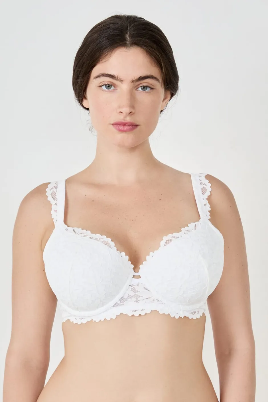 ETAM Lencería De Novia|Sujetadores De Encaje|Sujetador N.4 - Copa fina BEIGE