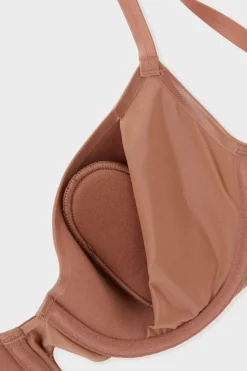 ETAM Sujetadores Talla Grande: Copas D-G|Sujetadores Invisibles|Sujetador N.4 - Copa fina BLUSH