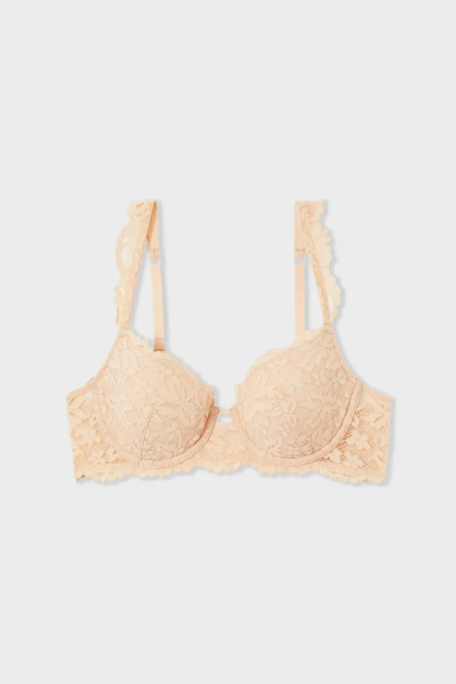 ETAM Lencería De Novia|Sujetadores Talla Grande: Copas D-G|Sujetador N.4 - Copas finas BLUSH