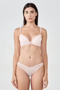 ETAM Sujetadores Sexy|Push Up|Sujetador N.2 - Push-up escotado ROSA EMPOLVADO