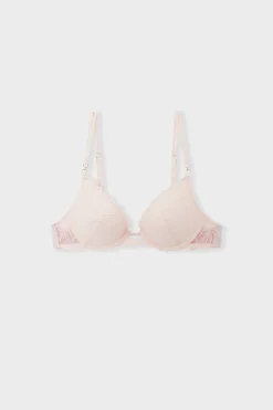 ETAM Sujetadores Sexy|Push Up|Sujetador N.2 - Push-up escotado ROSA EMPOLVADO