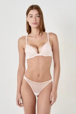 ETAM Sujetadores Sexy|Push Up|Sujetador N.2 - Push-up escotado ROSA POLVO