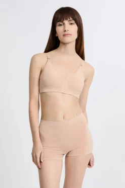 ETAM Sujetadores Post-Mastectomía|Bralette|Sujetador post-mastectomía de algodón LIN