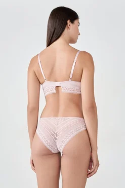 ETAM Sujetadores De Encaje|Push Up|Sujetador push-up ROSA EMPOLVADO