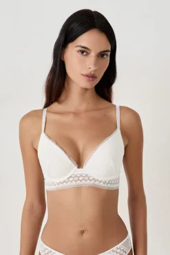 ETAM Lencería De Novia|Sujetadores De Encaje|Sujetador push-up BLANCO