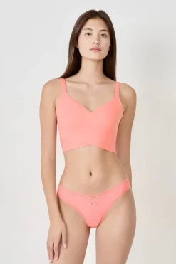 ETAM Bralette|Sin Aro|Sujetador sin aros 24h ROSA