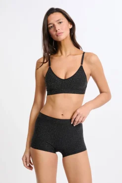 ETAM Bralette|Sin Aro|Sujetador sin costuras PLATEADO