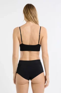 ETAM Bralette|Sin Aro|Sujetador sin costuras NEGRO