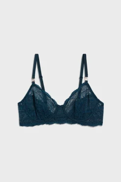 ETAM Sujetadores Talla Grande: Copas D-G|Balconette|Sujetador sin relleno TINTA