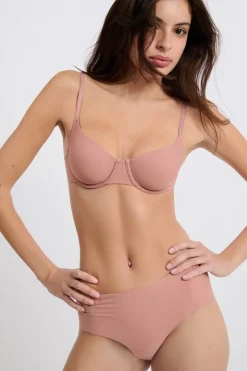 ETAM Sujetadores Talla Grande: Copas D-G|Sujetadores Invisibles|Sujetador sin relleno ROSA