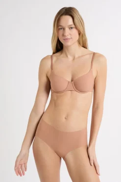 ETAM Sujetadores Talla Grande: Copas D-G|Sujetadores Invisibles|Sujetador sin relleno de microfibra MAQUILLAJE
