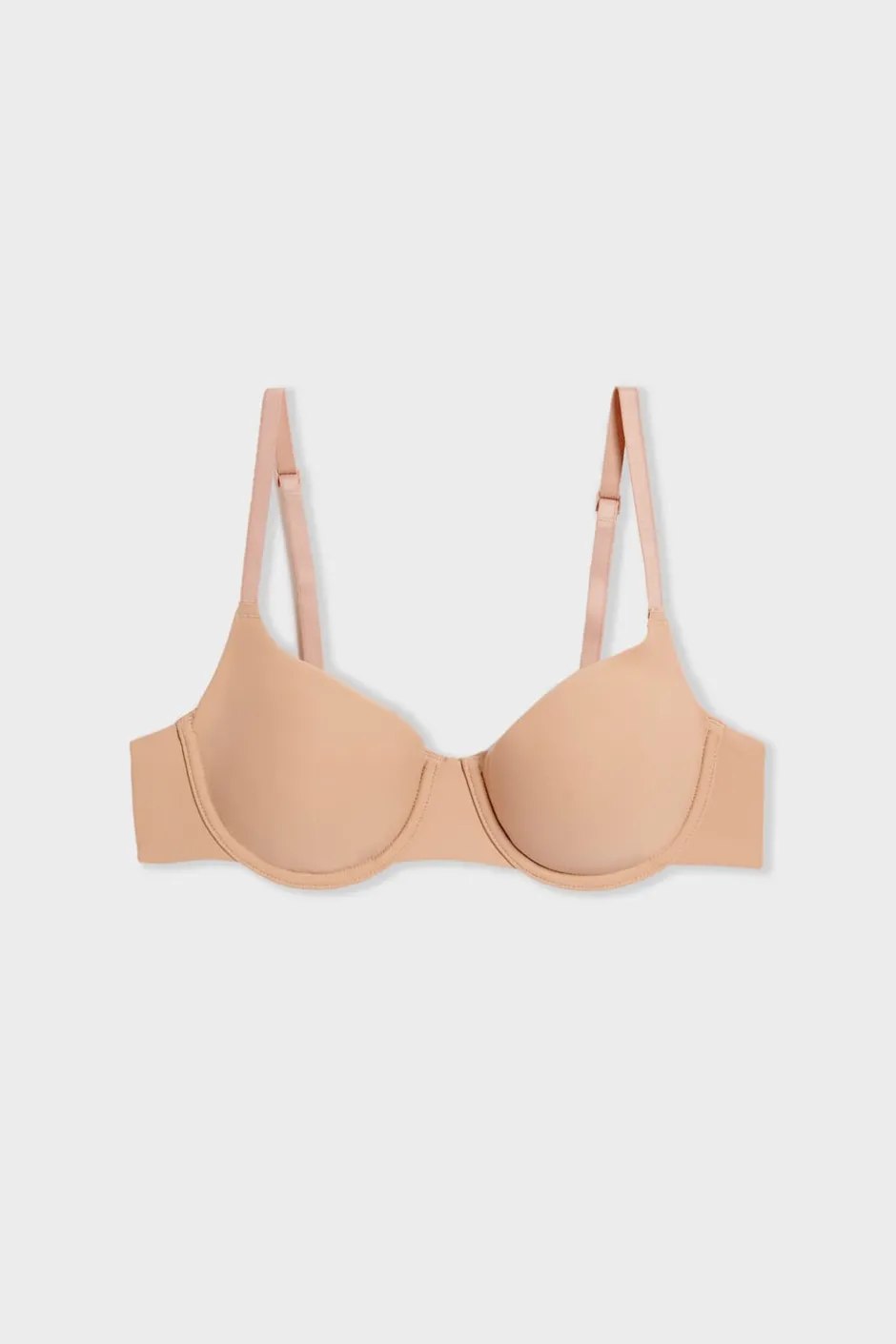 ETAM Sujetadores Talla Grande: Copas D-G|Sujetadores Invisibles|Sujetador sin relleno de microfibra MAQUILLAJE