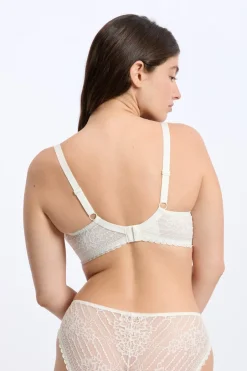 ETAM Lencería De Novia|Balconette|Sujetador sin relleno efecto minimizador talla 1 CRUDO