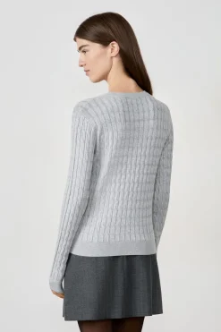 ETAM Cuello Redondo|Jerséis|Suéter cuello redondo GRIS