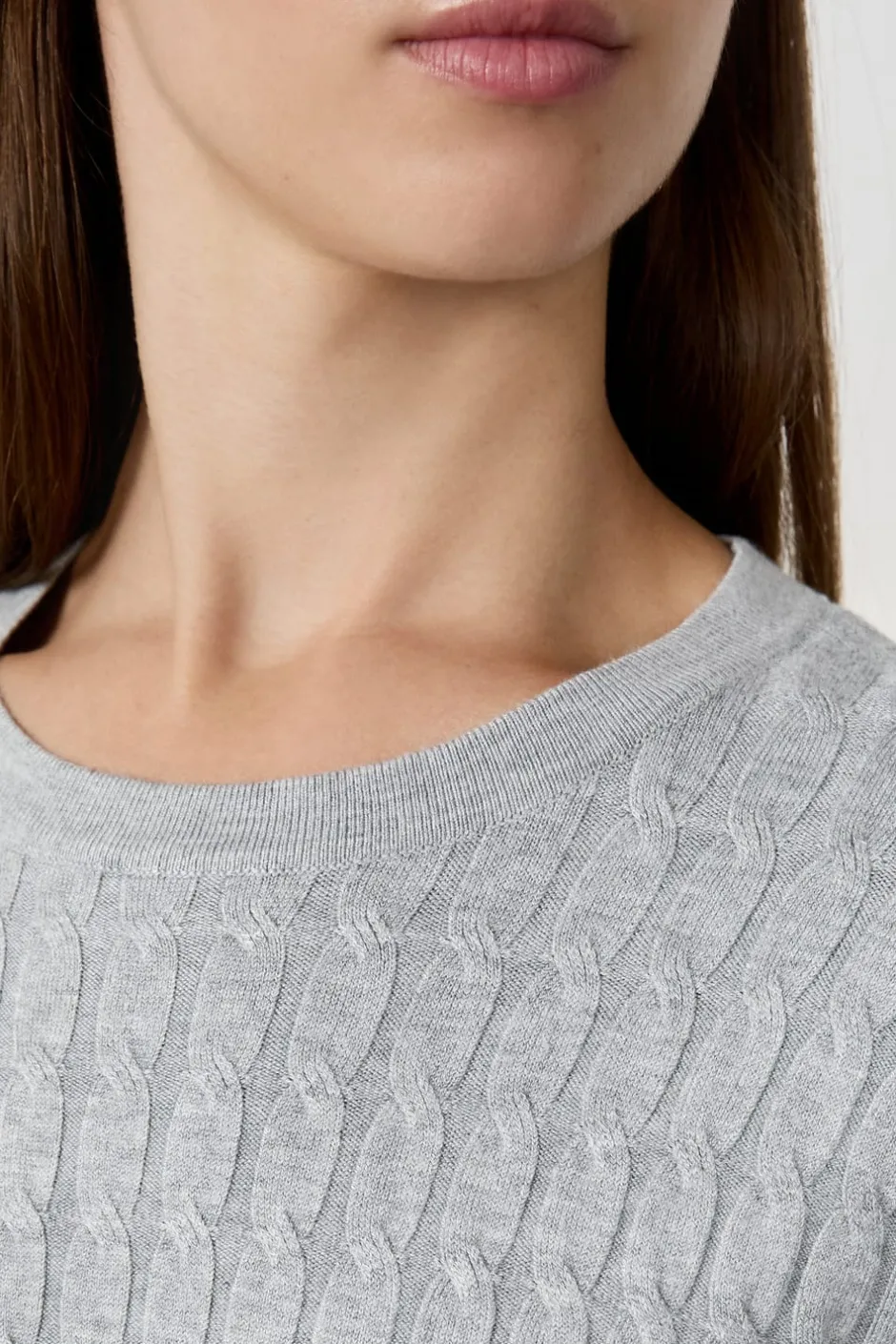 ETAM Cuello Redondo|Jerséis|Suéter cuello redondo GRIS