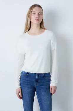 ETAM Básicos|Cuello Redondo|Suéter cuello redondo BLANCO