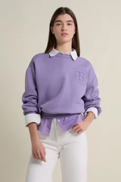 ETAM Cuello Redondo|Sudaderas|Sweatshirt manches longues VIOLET