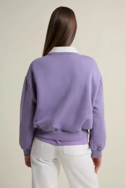 ETAM Cuello Redondo|Sudaderas|Sweatshirt manches longues VIOLET