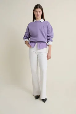 ETAM Cuello Redondo|Sudaderas|Sweatshirt manches longues VIOLET