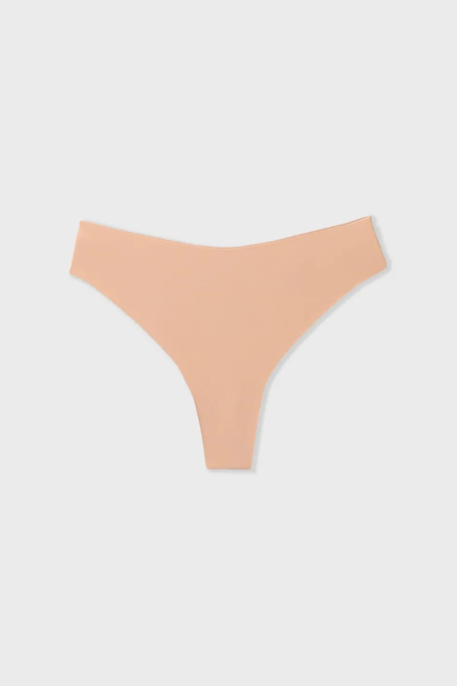 ETAM Braguitas Invisibles|Tanga Brasileño|Tanga alto de microfibra MAQUILLAJE