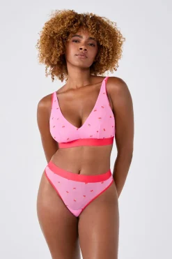 ETAM Novedades Braguitas|3X2 En Braguitas|Tanga con bordado x Lemonade Dolls ROSE