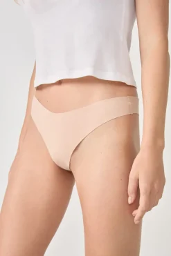 ETAM Tanga Brasileño|Braguitas Party|Tanga de algodón sin costuras ARENA