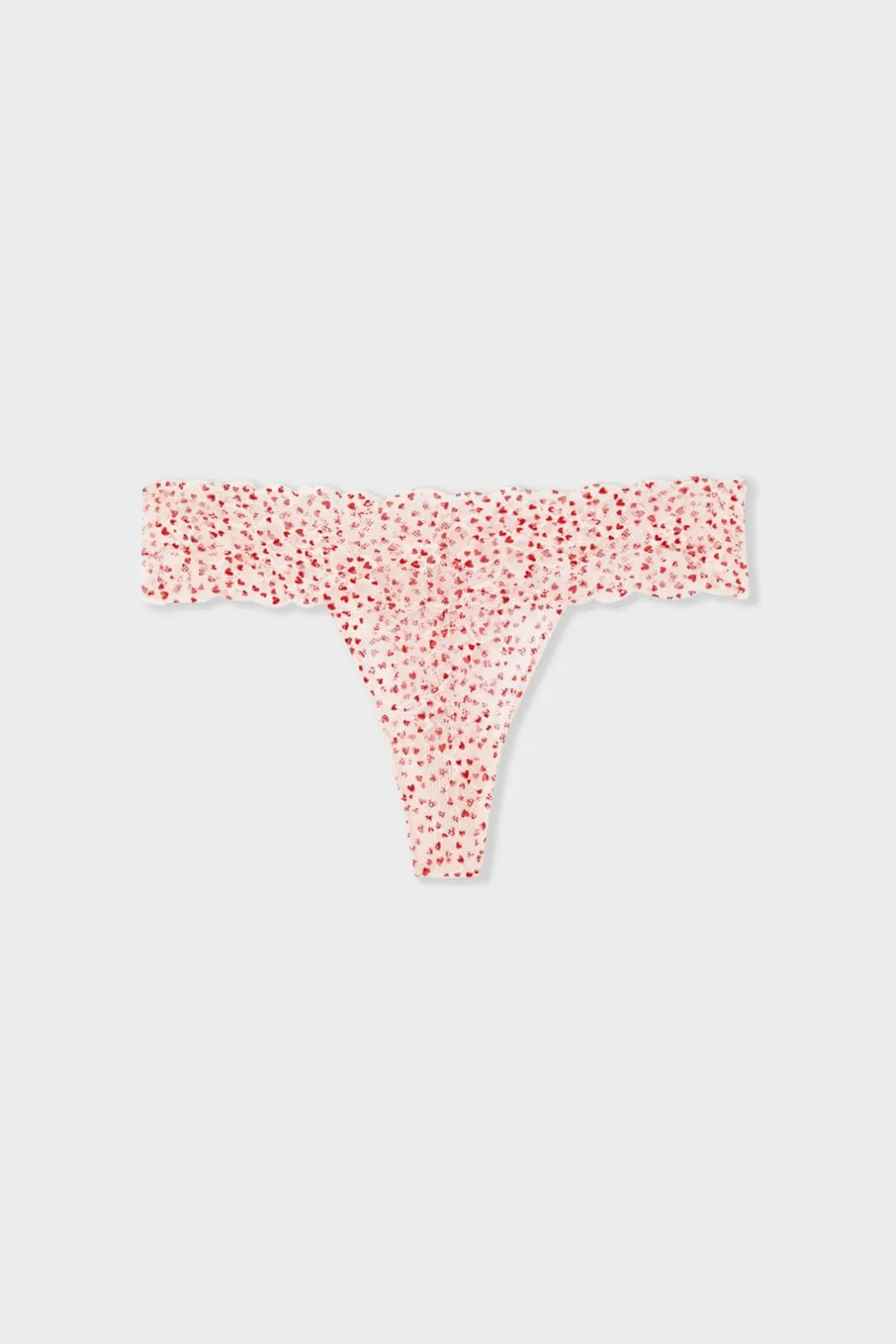 ETAM Tanga|Braguitas Encaje|Tanga de encaje ESTAMPADO