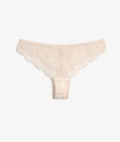 ETAM Braguitas Encaje|Tanga Brasileño|Tanga de encaje ROSA P&Aacute;LIDO