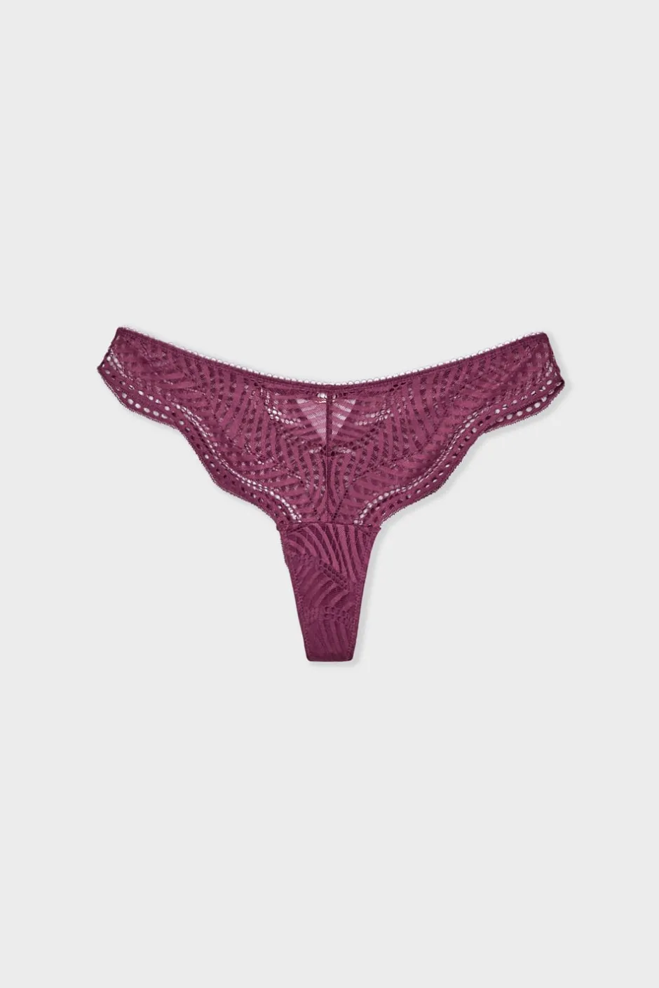 ETAM Braguitas Encaje|Tanga Brasileño|Tanga de encaje VIOLETA
