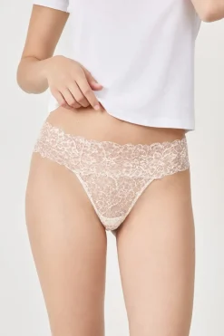 ETAM Braguitas Encaje|Tanga|Tanga de encaje ESTAMPADO