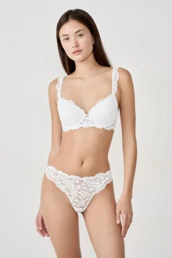 ETAM Braguitas Novias|Braguitas Encaje|Tanga de encaje CRUDO